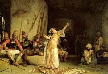 Arab or Arabic people and life. Orientalism oil paintings  239, unknow artist